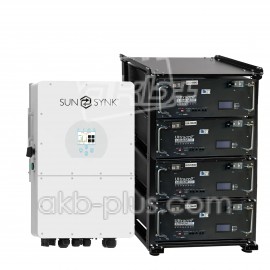 Комплект резервного живлення SUNSYNK 20кВт/ 4х Ultracell LiFePO4 51,2В 200Aч 10,24кВт